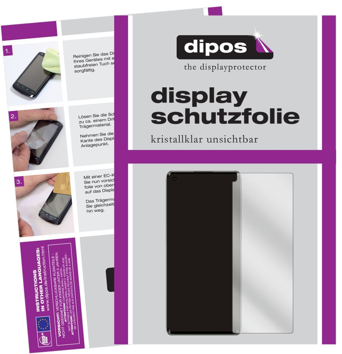 6x Schutzfolie klar für Oppo Realme X7 Max 5G Disp (1)
