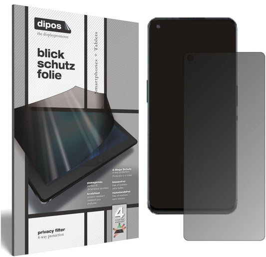 Blickschutzfolie für OnePlus Nord N10 matt Schutzf (1)