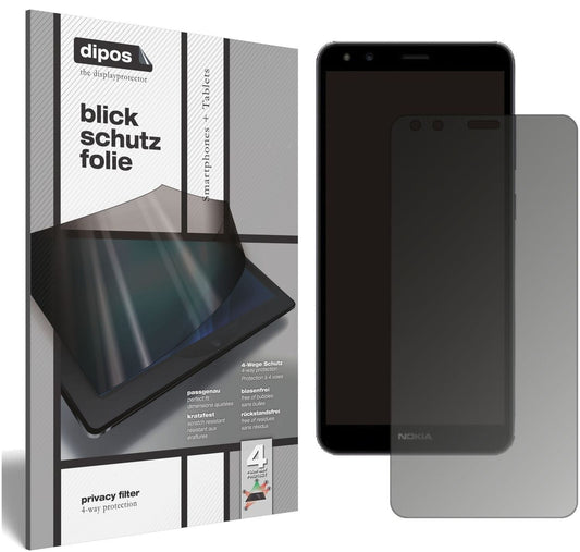 Blickschutzfolie für Nokia C01 Plus matt Schutzfol (1)
