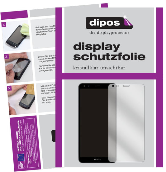 6x Schutzfolie klar für Nokia C01 Plus Display-Sch (1)