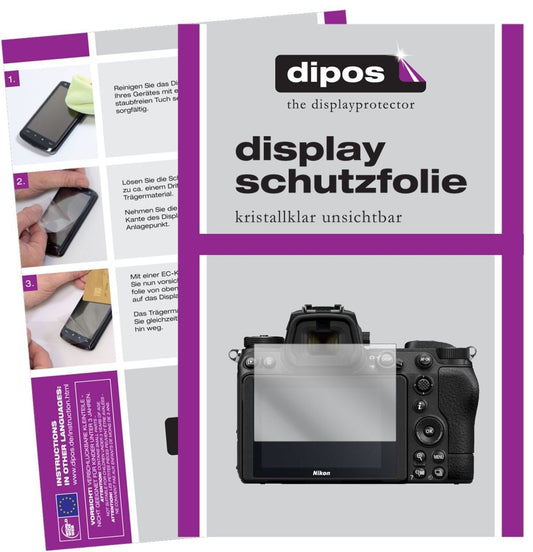 1x Schutzfolie klar für Nikon Z7 II Display-Schutz (1)