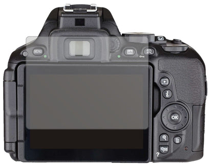 2x Schutzfolie matt für Nikon 5500 Display-Schutzf (2)