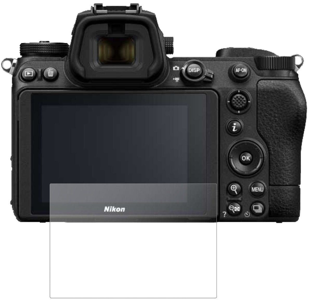 2x 9H Schutzfolie matt für Nikon Z7 II Panzerfolie (2)