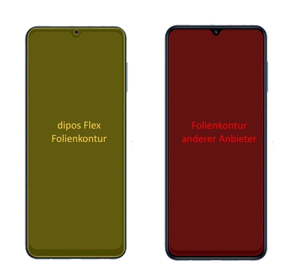 2x 3D Full Cover Schutzfolie für Samsung Galaxy F1 (2)
