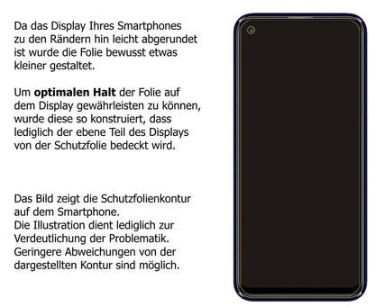 2x Schutzfolie matt für LG W41 Display-Schutzfolie (6)