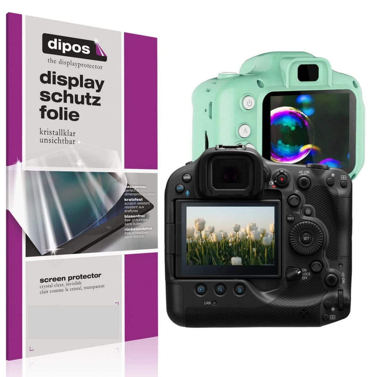 2x Schutzfolie klar für Leica SL2 Display-Schutzfo (2)