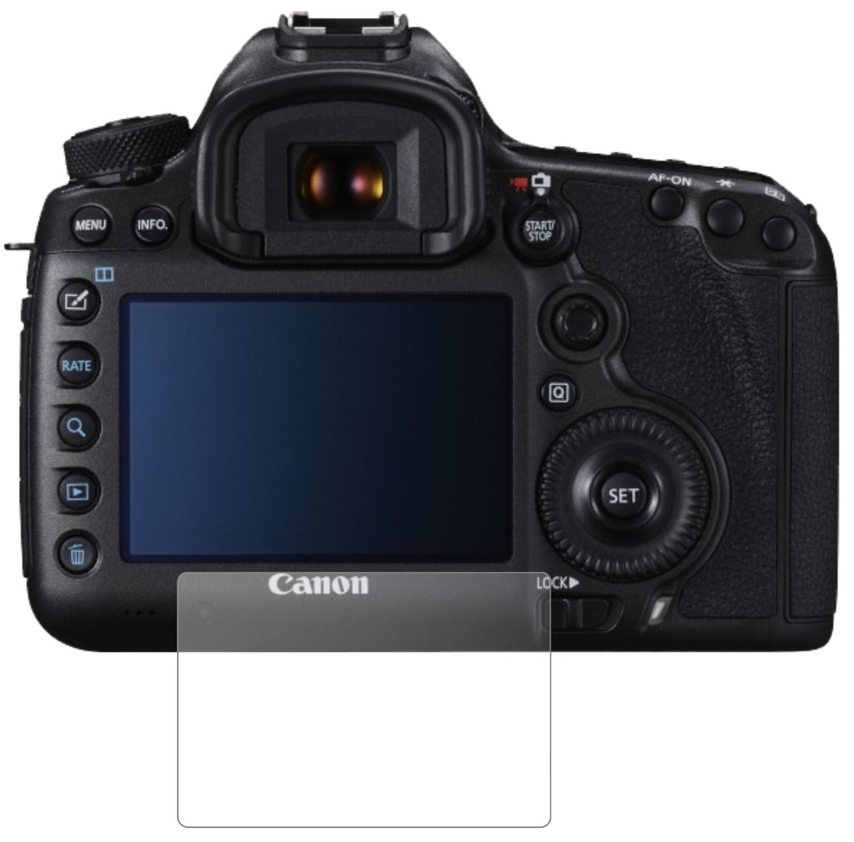 1x 9H Schutzfolie matt für Canon EOS 5DS R Panzerf (2)