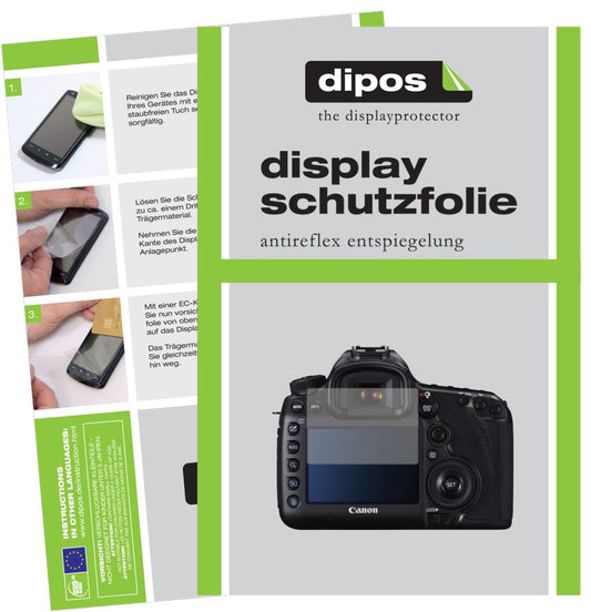 2x Schutzfolie matt für Canon EOS 5DS R Display-Sc (1)