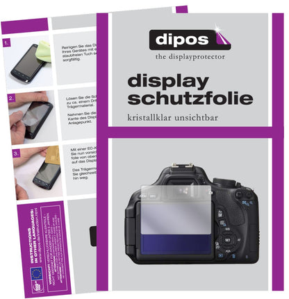 6x Schutzfolie klar für Canon EOS 750D Display-Sch (1)