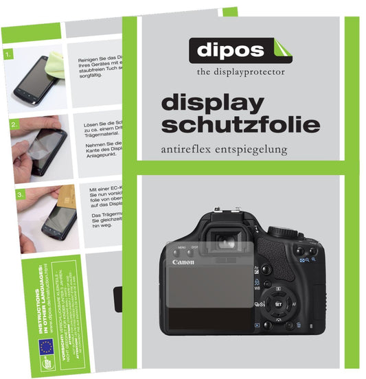 6x Schutzfolie matt für Canon EOS 500D Display-Sch (1)