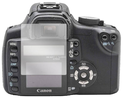 2x Schutzfolie klar für Canon EOS 350D Display-Sch (2)