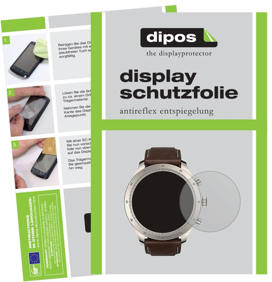 6x Schutzfolie matt für Zepp Z Smartwatch Display- (1)