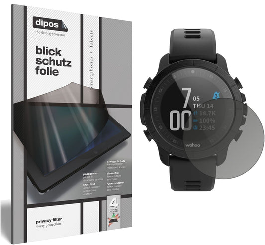 Blickschutzfolie für Wahoo Elemnt Rival matt Schut (1)