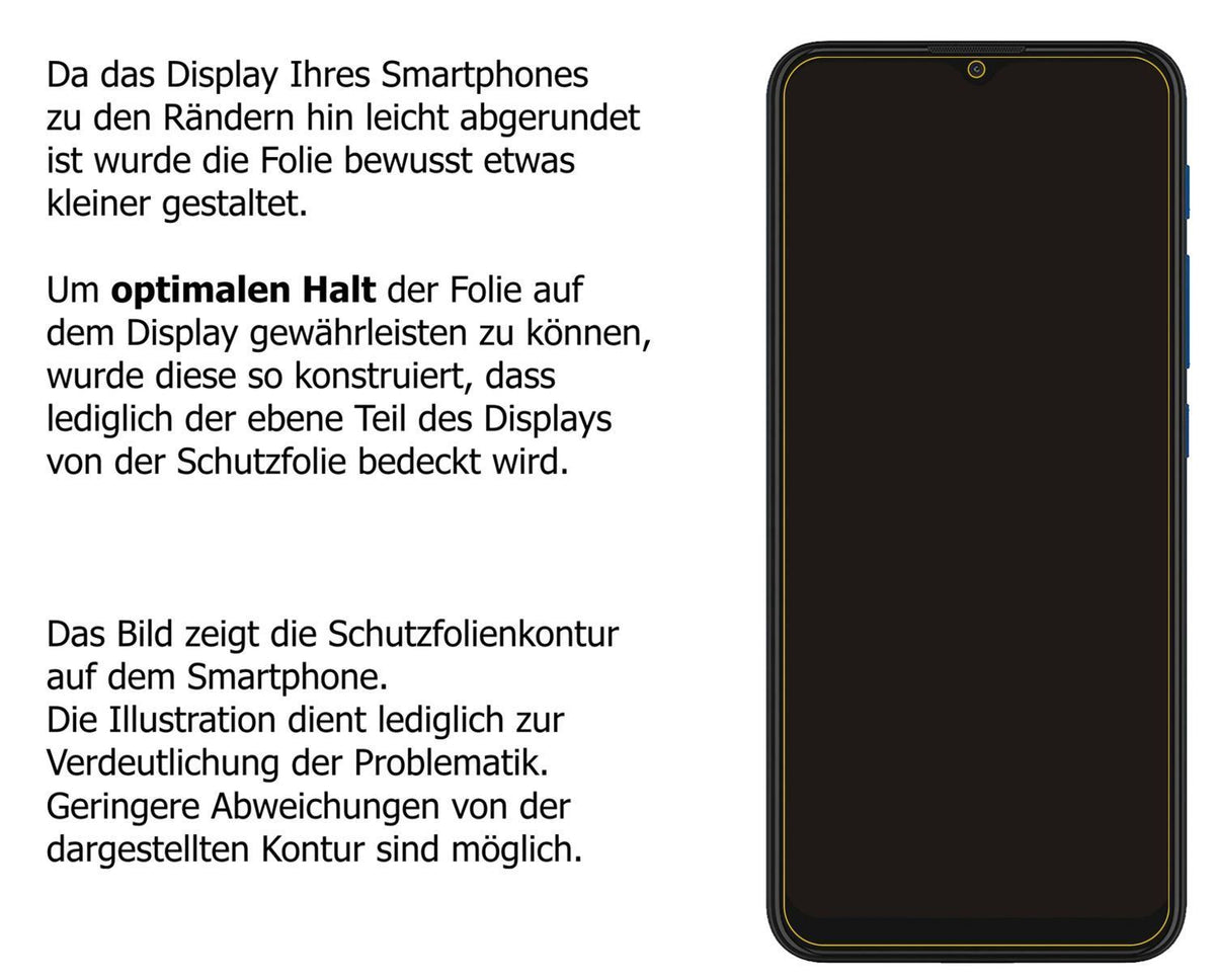 5x Schutzfolie klar für Motorola Moto E7 Plus Disp (5)