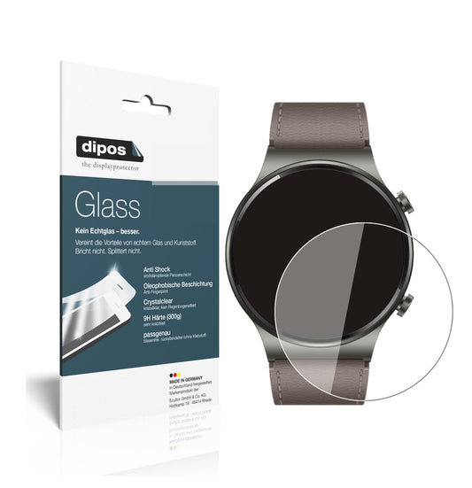 2x 9H Schutzfolie für Huawei Watch GT 2 Pro Panzer (1)