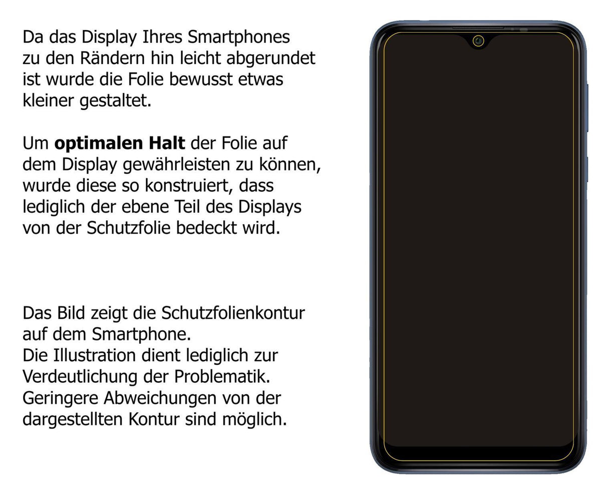 2x Schutzfolie matt für Wiko Y81 Display-Schutzfol (6)