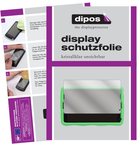 2x Schutzfolie klar für Medion Kids Tablet E10440  (1)
