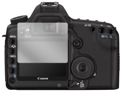 5x Schutzfolie klar für Canon Eos 5D Mark II Displ (2)