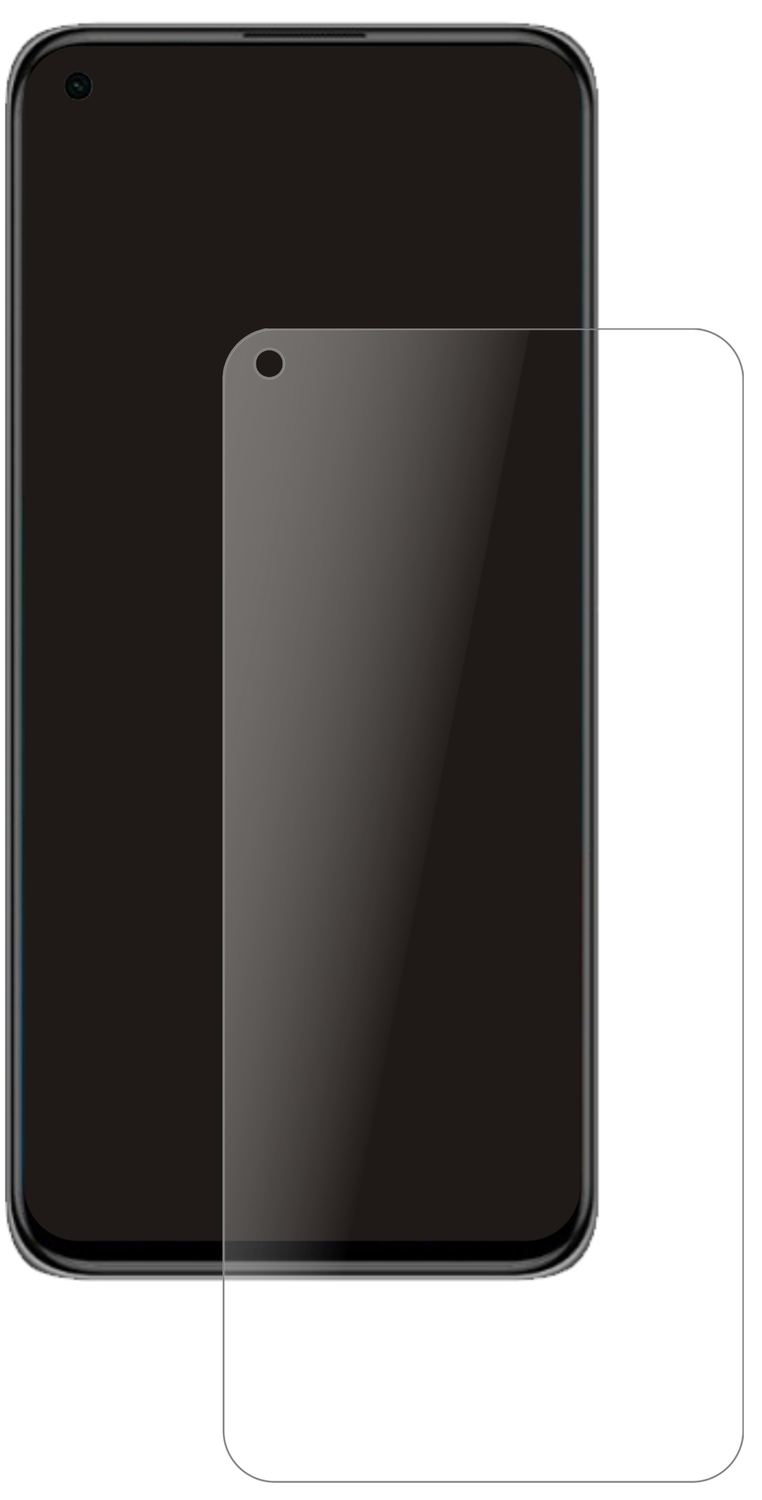 2x 9H Schutzfolie matt für Xiaomi Mi 11 Lite 5G Pa (2)