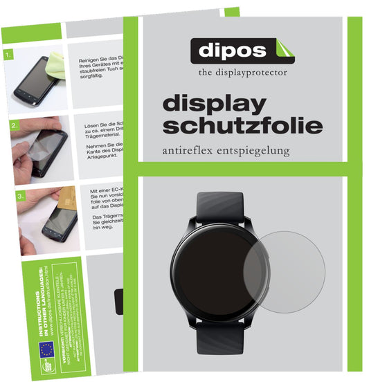 6x Schutzfolie matt für OnePlus Watch (46mm) Displ (1)