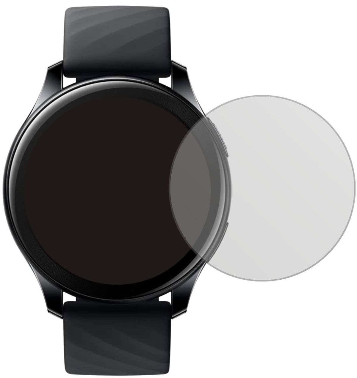 6x Schutzfolie matt für OnePlus Watch (46mm) Displ (2)