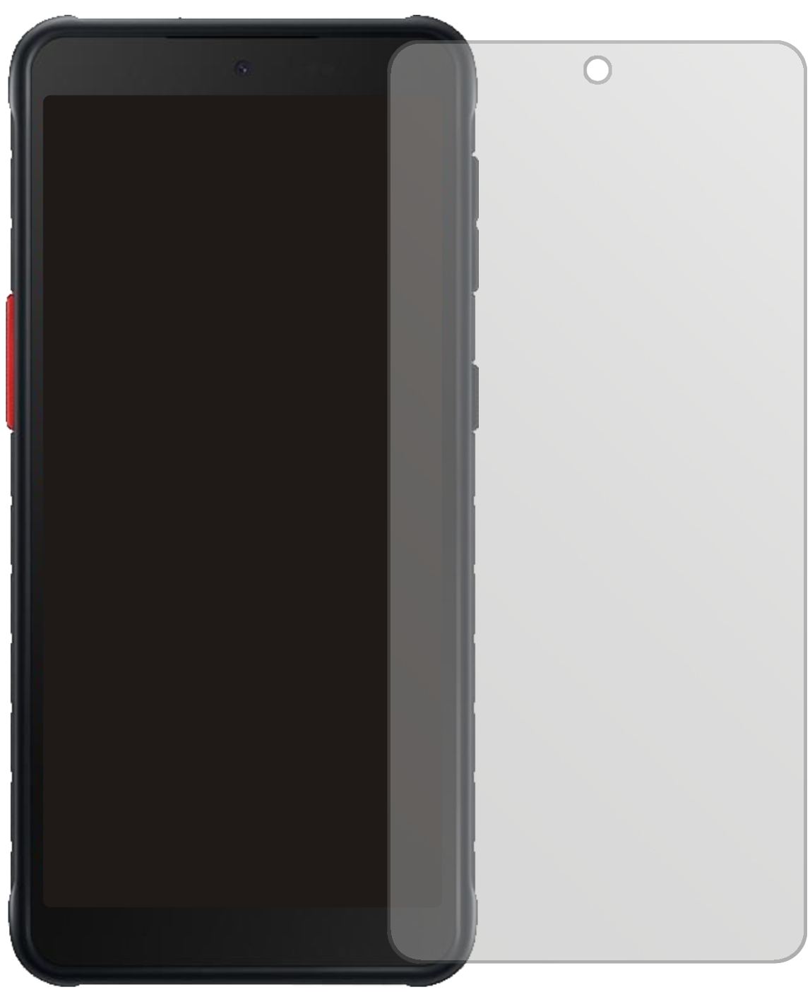 5x Schutzfolie matt für Samsung Galaxy Xcover 5 Di (2)