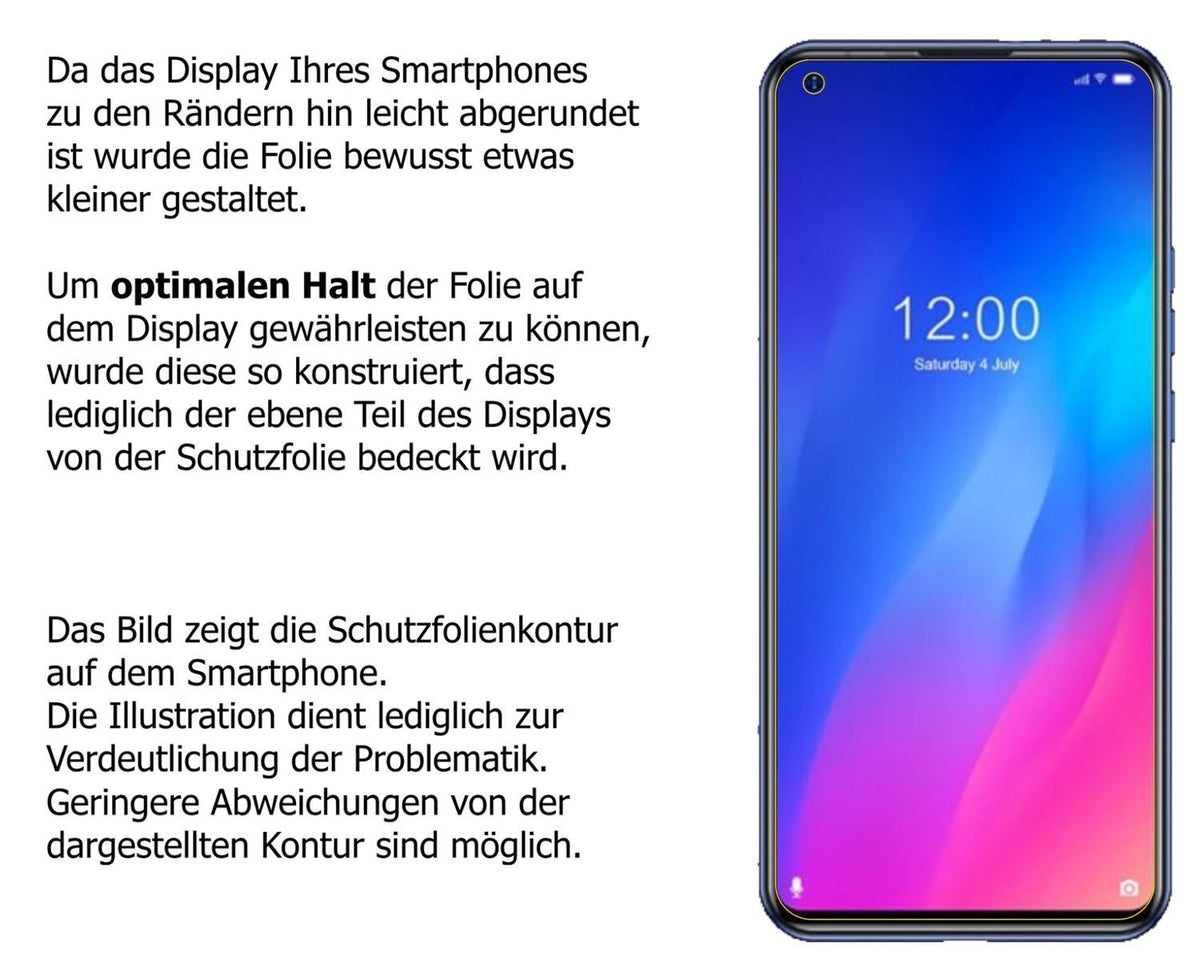 2x 9H Schutzfolie für Doogee N30 Panzerfolie (3)