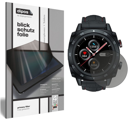 Blickschutzfolie für Cubot C3 Smartwatch matt Schu (1)