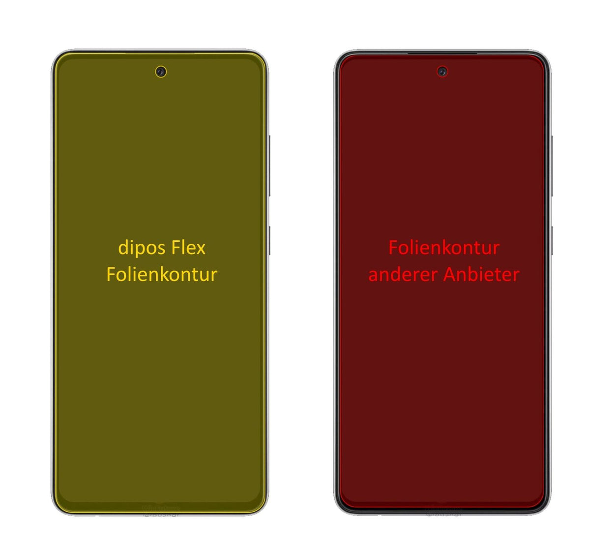 3x 3D Full Cover Schutzfolie für Samsung Galaxy A5 (2)