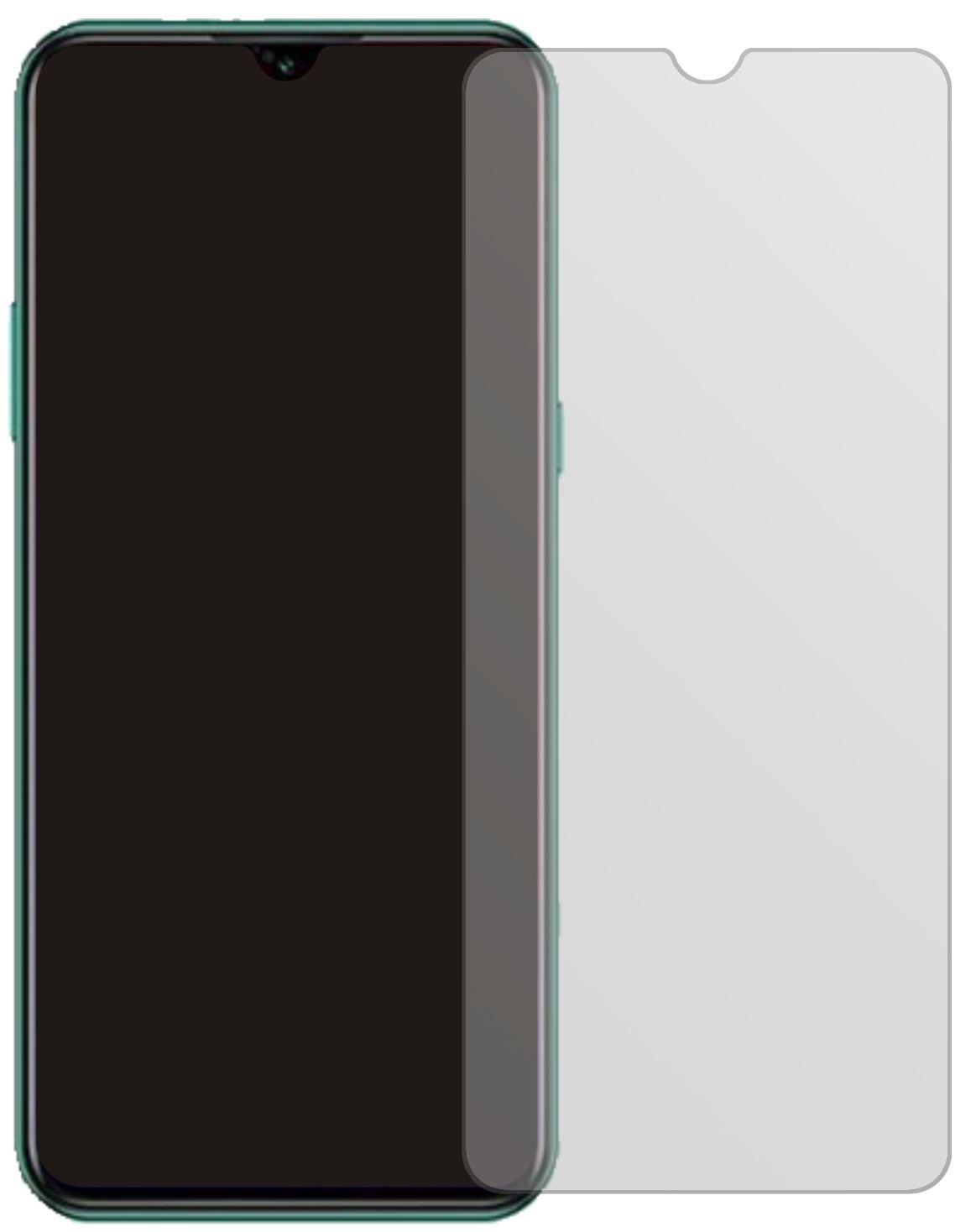 1x Schutzfolie matt für Doogee X95 (2020) Display- (2)