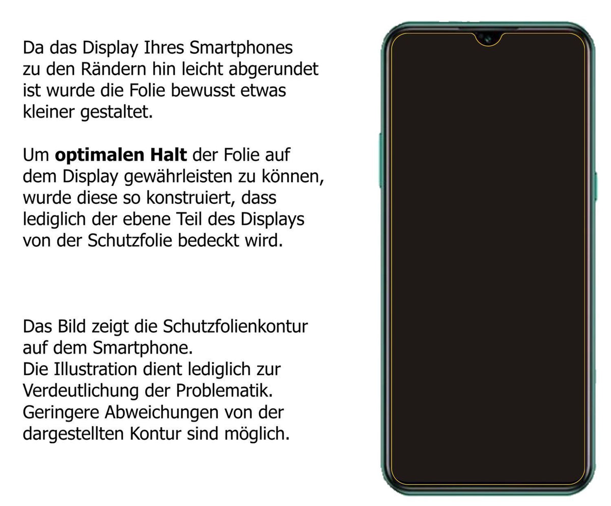 2x 9H Schutzfolie für Doogee X95 (2020) Panzerfoli (3)