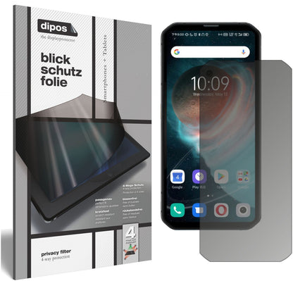 Blickschutzfolie für Blackview BL6000 Pro matt Sch (1)