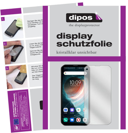 2x Schutzfolie klar für Blackview BL6000 Pro Displ (1)