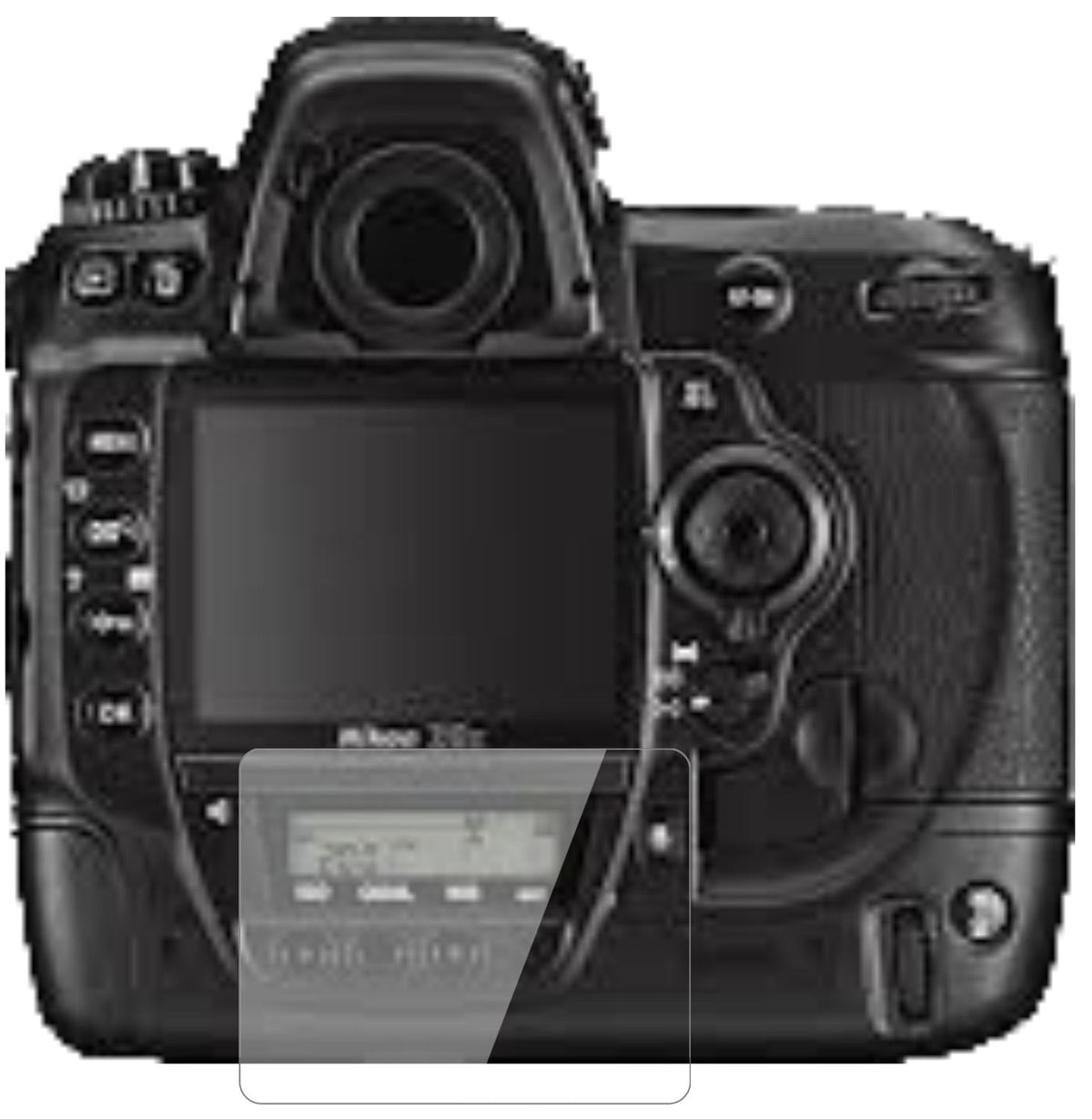 1x 9H Schutzfolie für Nikon D3x Panzerfolie (2)
