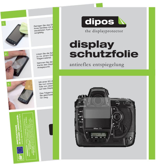 5x Schutzfolie matt für Nikon D3x Display-Schutzfo (1)