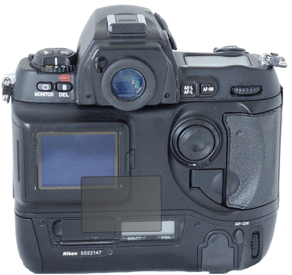 Blickschutzfolie für Nikon D1 matt Schutzfolie Pri (1)