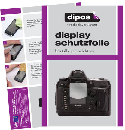 1x Schutzfolie klar für Nikon D70s Display-Schutzf (1)