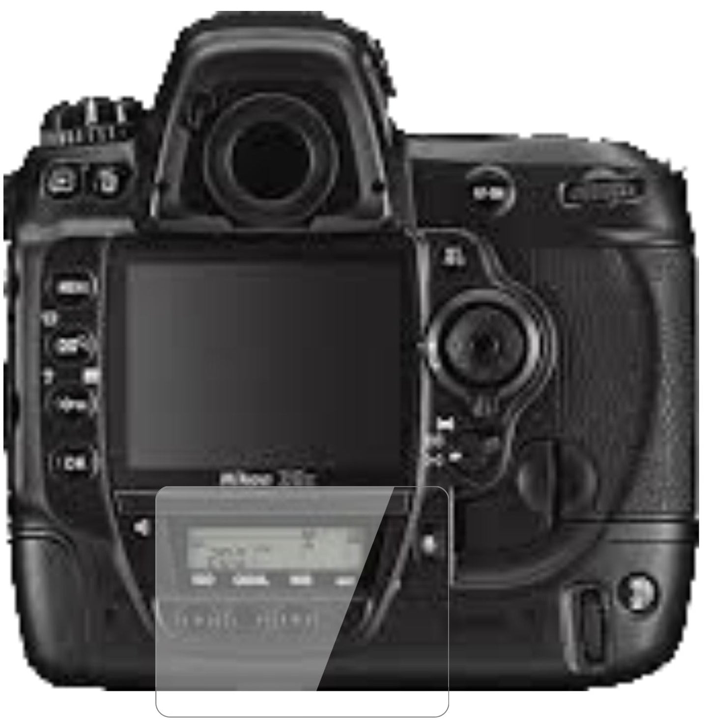 2x 9H Schutzfolie für Nikon D3x Panzerfolie (2)
