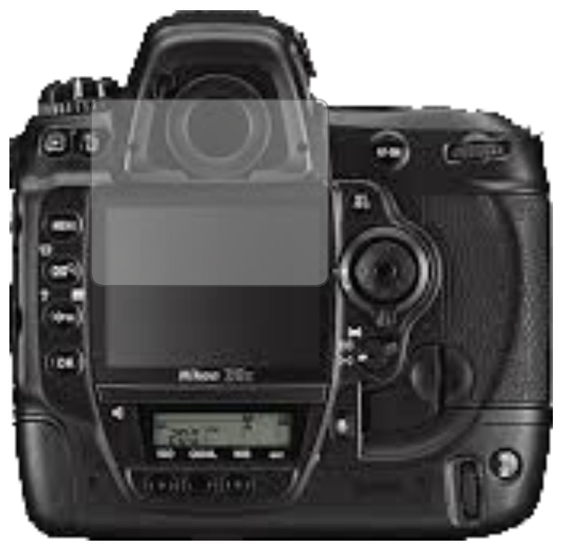 2x Schutzfolie matt für Nikon D3x Display-Schutzfo (2)