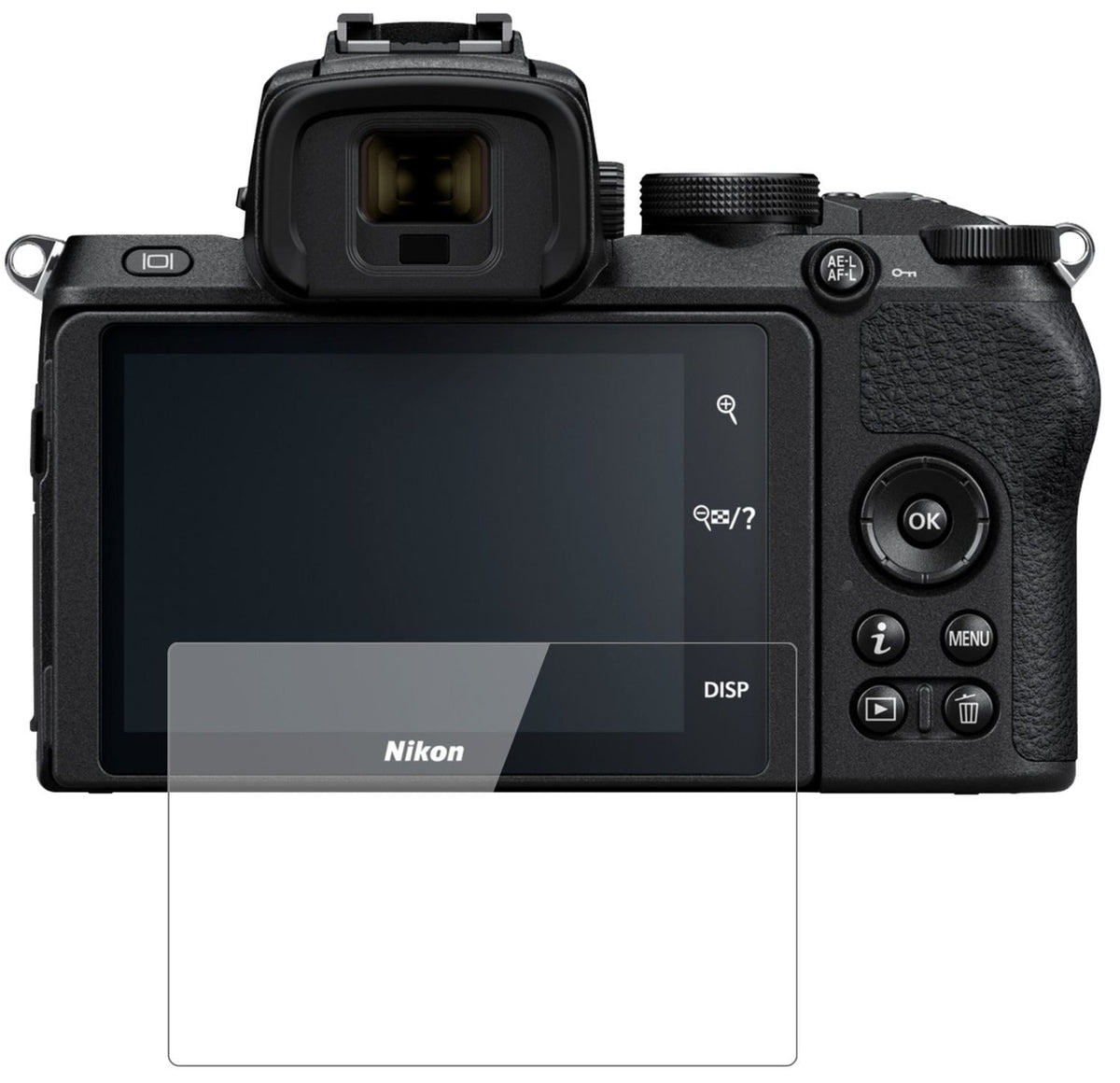 2x 9H Schutzfolie für Nikon Z50 Panzerfolie (2)