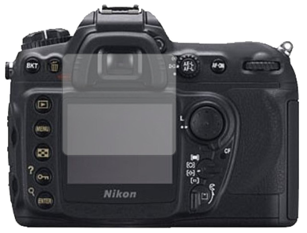 2x Schutzfolie matt für Nikon D200 Display-Schutzf (2)