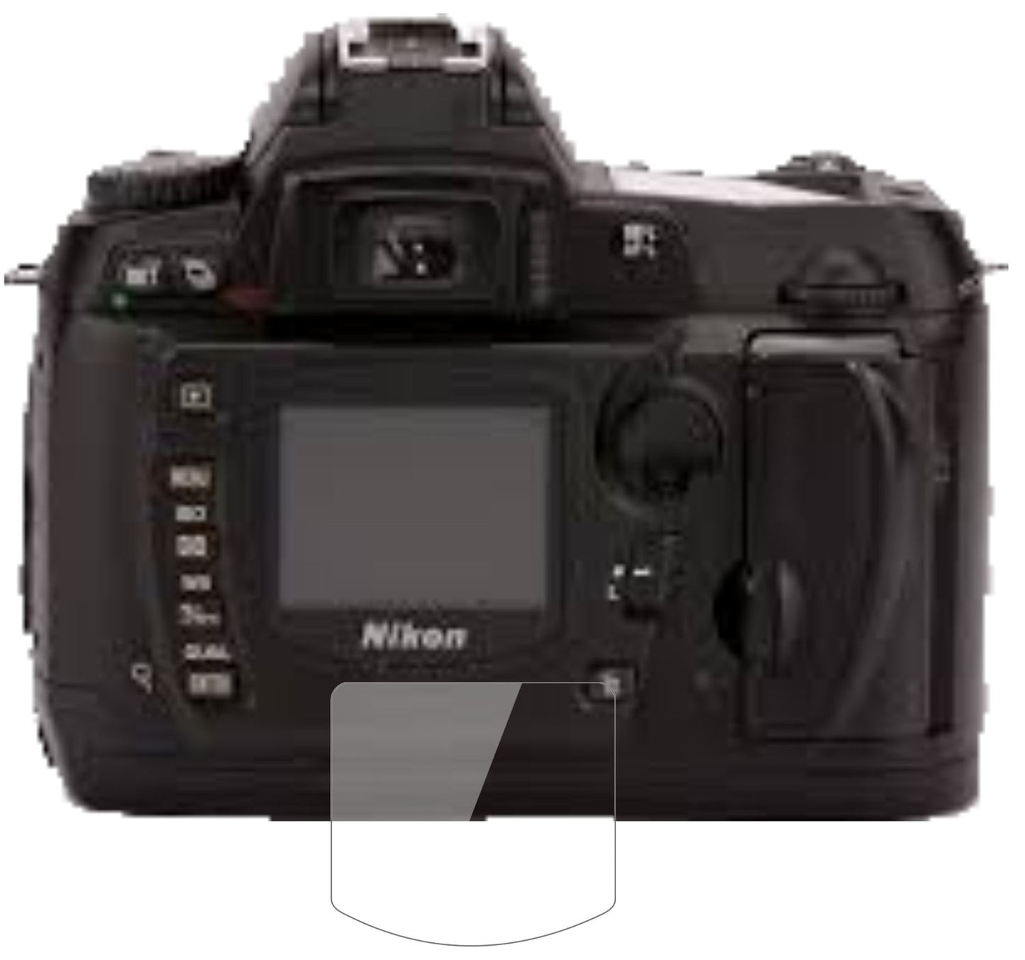 2x 9H Schutzfolie für Nikon D70s Panzerfolie (2)