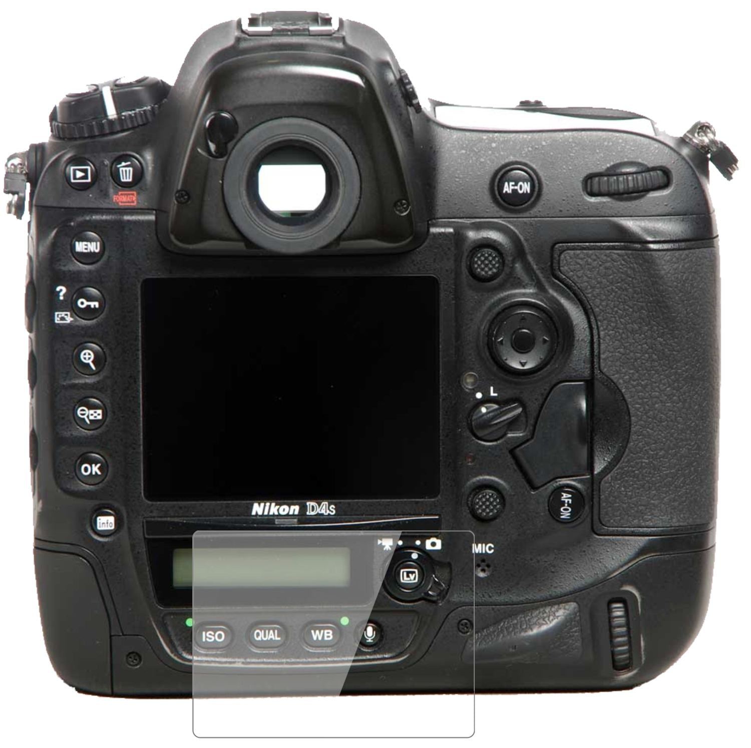 2x 9H Schutzfolie für Nikon D4s Panzerfolie (3)