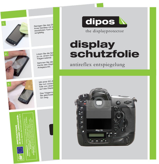 2x Schutzfolie matt für Nikon D4s Display-Schutzfo (1)