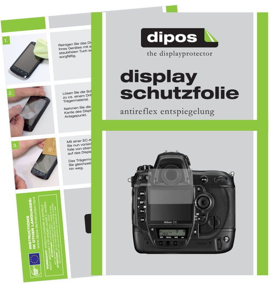 6x Schutzfolie matt für Nikon D3 Display-Schutzfol (1)