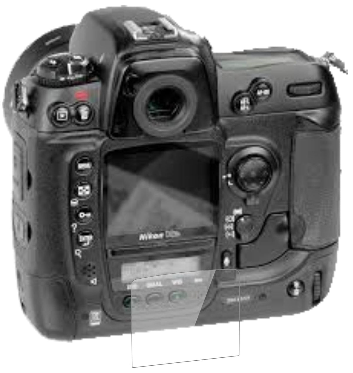 1x 9H Schutzfolie für Nikon D2Hs Panzerfolie (2)
