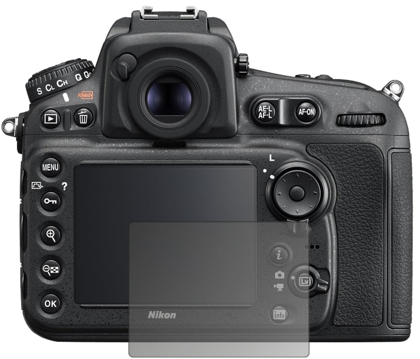 Blickschutzfolie für Nikon D810A matt Schutzfolie  (1)