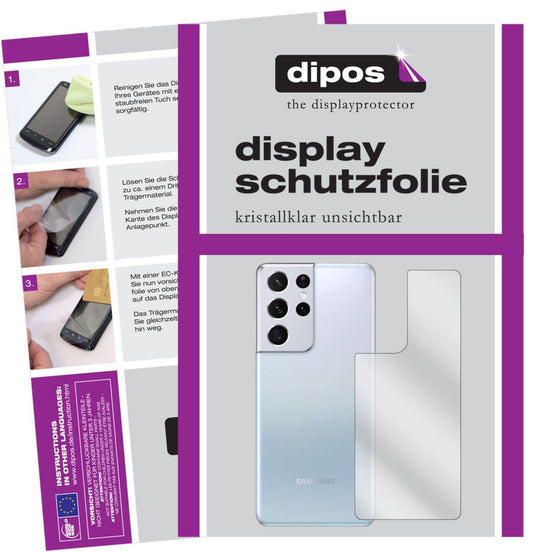 2x Schutzfolie klar für Samsung Galaxy S21 Ultra R (1)