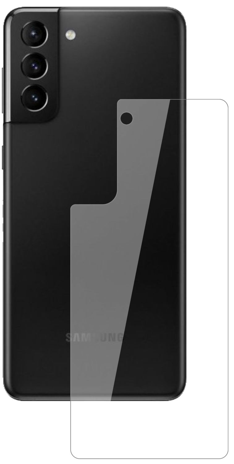 2x 9H Schutzfolie für Samsung Galaxy S21 Plus Rück (2)
