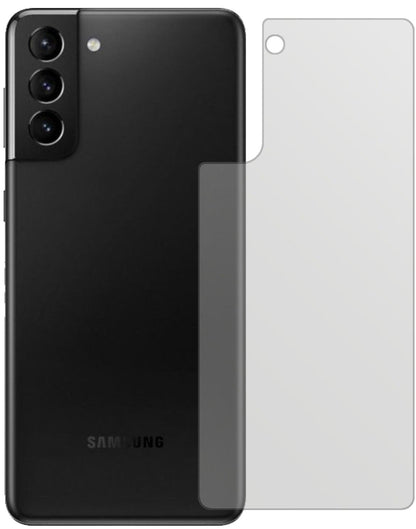 2x Schutzfolie matt für Samsung Galaxy S21 Rücksei (2)